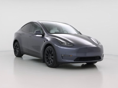 Gray 2022 Tesla Model Y Long Range