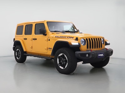 Yellow 2021 Jeep Wrangler Unlimited Rubicon