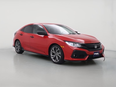 Red 2019 Honda Civic Sport