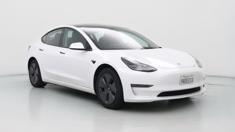 2022 Tesla Model 3 Long Range Hero Image