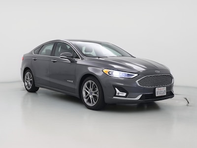 Gray 2019 Ford Fusion Hybrid Titanium