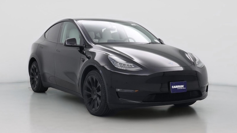 2021 Tesla Model Y Long Range Hero Image