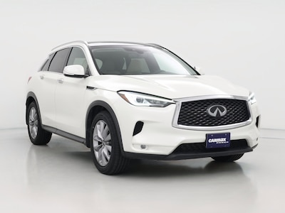 White 2021 Infiniti QX50 Luxe