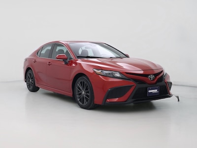 Red 2022 Toyota Camry SE