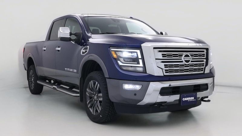 2021 Nissan Titan Platinum Reserve Hero Image