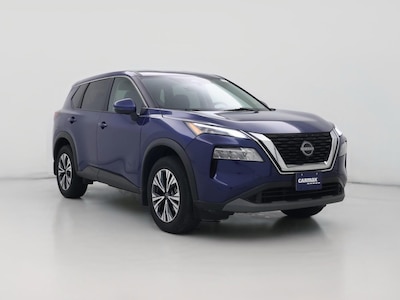 Blue 2022 Nissan Rogue SV