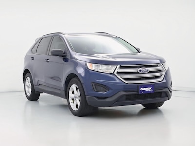 Blue 2017 Ford Edge SE