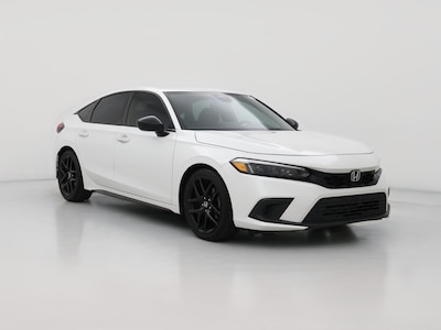 White 2022 Honda Civic Sport