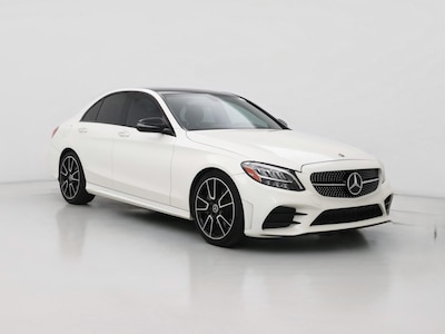 White 2019 Mercedes-Benz C300