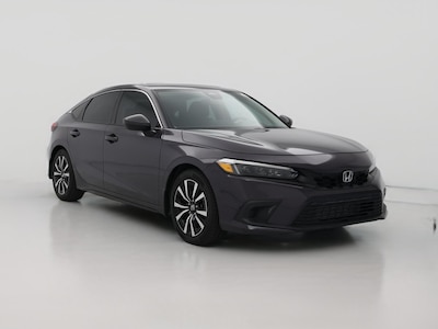 Purple 2022 Honda Civic EX-L