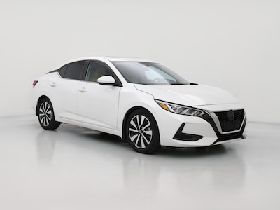 White 2022 Nissan Sentra SV