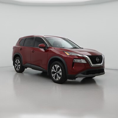 Red 2022 Nissan Rogue SV