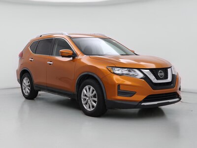 Orange 2018 Nissan Rogue SV