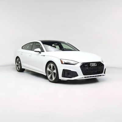 White 2021 Audi A5 Sportback S-Line Premium Plus