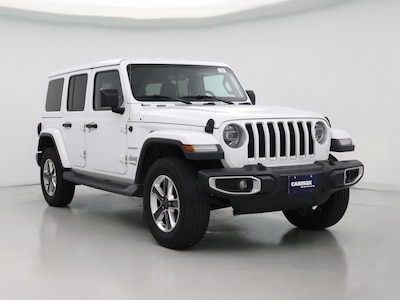 White 2018 Jeep Wrangler All-New Unlimited Sahara