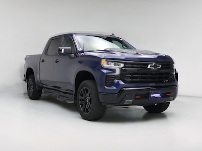 Blue 2022 Chevrolet Silverado 1500 LT Trail Boss