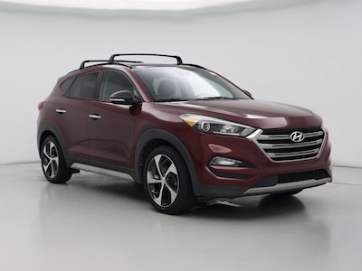 Red 2017 Hyundai Tucson Limited