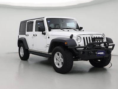 White 2017 Jeep Wrangler Unlimited Sport