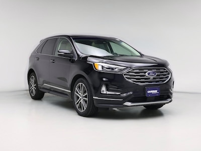 Black 2019 Ford Edge Titanium