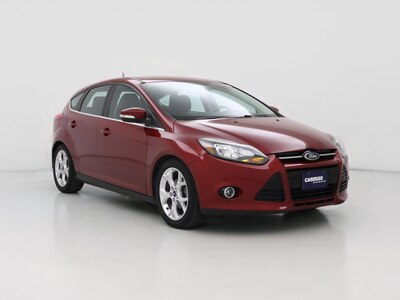 Red 2014 Ford Focus Titanium