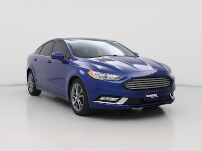 Blue 2017 Ford Fusion SE