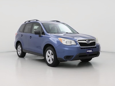 Blue 2015 Subaru Forester 2.5I