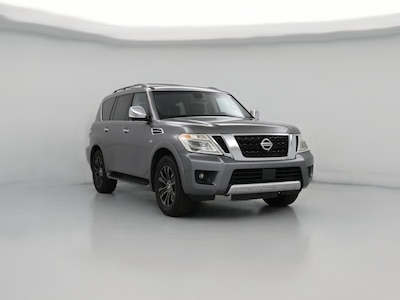 Silver 2017 Nissan Armada Platinum