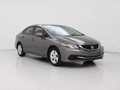 Gray 2015 Honda Civic LX