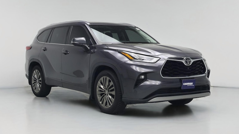 2021 Toyota Highlander Platinum Hero Image