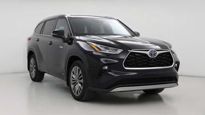 2021 Toyota Highlander Platinum Hero Image