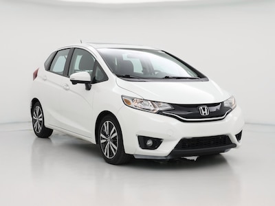White 2015 Honda Fit EX-L