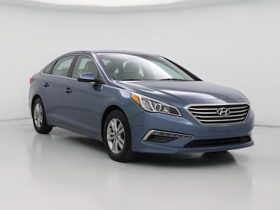 Blue 2015 Hyundai Sonata SE