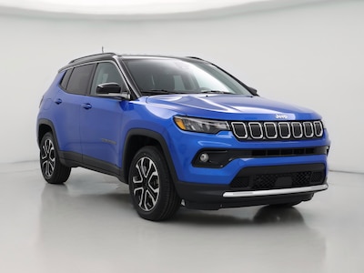 Blue 2022 Jeep Compass Limited