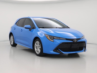 Blue 2022 Toyota Corolla Hatchback SE