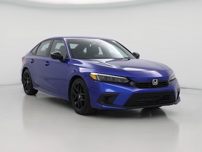 Blue 2023 Honda Civic Sport