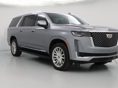 Gray 2023 Cadillac Escalade ESV Premium Luxury