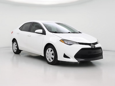 White 2017 Toyota Corolla LE
