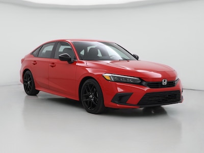 Red 2022 Honda Civic Sport