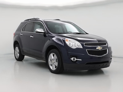 Blue 2015 Chevrolet Equinox LT