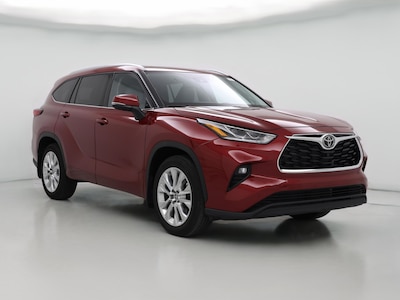 Red 2023 Toyota Highlander Limited
