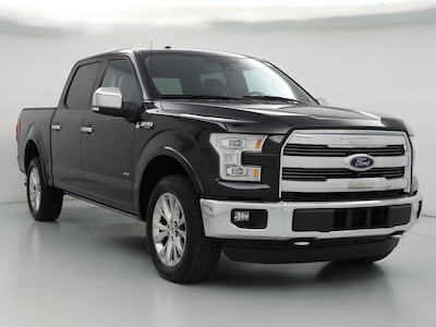 Black 2015 Ford F150 Lariat
