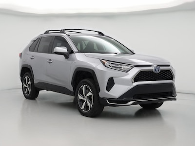Silver 2021 Toyota RAV4 Prime Plug-In SE