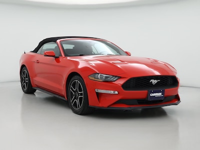 Red 2018 Ford Mustang Ecoboost Premium