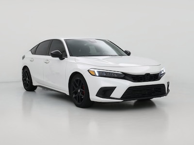 White 2022 Honda Civic Sport