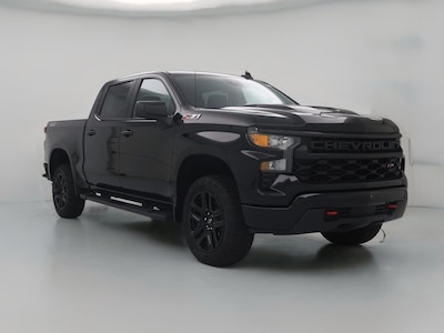 Black 2023 Chevrolet Silverado 1500 Custom Trail Boss