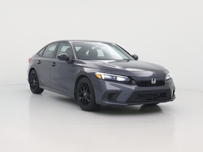 Gray 2022 Honda Civic Sport
