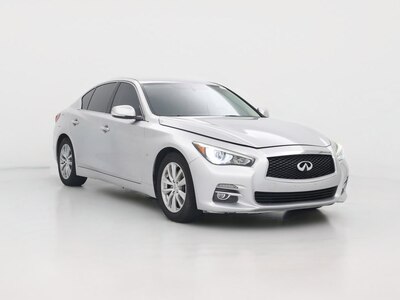 Silver 2015 Infiniti Q50 Premium