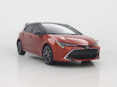 Red 2020 Toyota Corolla Hatchback XSE