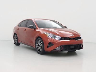 Orange 2022 Kia Forte GT-Line