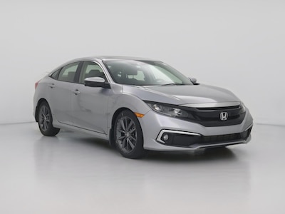 Silver 2019 Honda Civic EX
